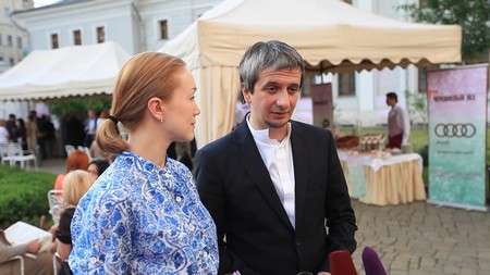 Актриса Дарья Мороз с мужем Константином Богомоловым