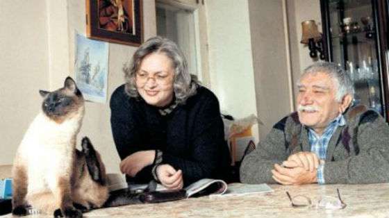 Армен Джигарханян со своей второй женой Татьяной